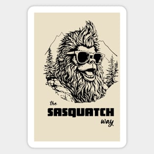 The Sasquatch Way Magnet